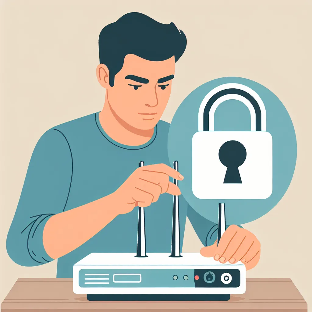Säkerhetsinstruktioner för att skydda din router mot intrång